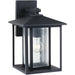 Hunnington Black Outdoor Wall Lantern - Outdoor Wall Sconce