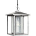 Hunnington Weathered Pewter Outdoor Pendant - Outdoor Pendant