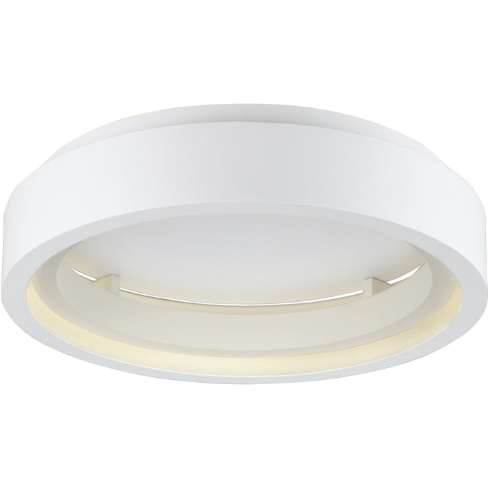 iCorona Matte White LED Flush Mount - Flushmounts