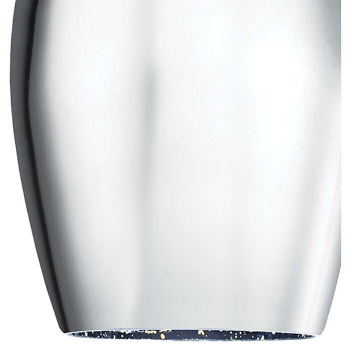 Illusions Satin Nickel Mini Pendant - Mini-Pendants