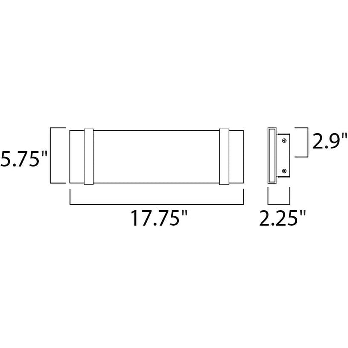 Image Satin Nickel LED Bath Vanity - Bath Vanity