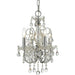 Imperial 4 Light Spectra Crystal Polished Chrome Mini Chandelier - Chandeliers