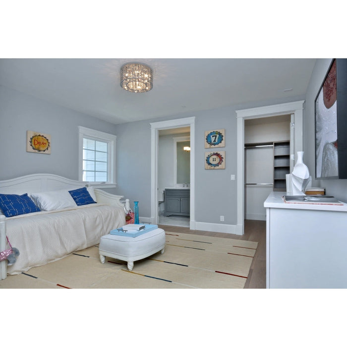 Inca Polished Chrome Flush Mount - Flushmounts