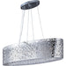 Inca Polished Chrome LED Linear Pendant - Pendants
