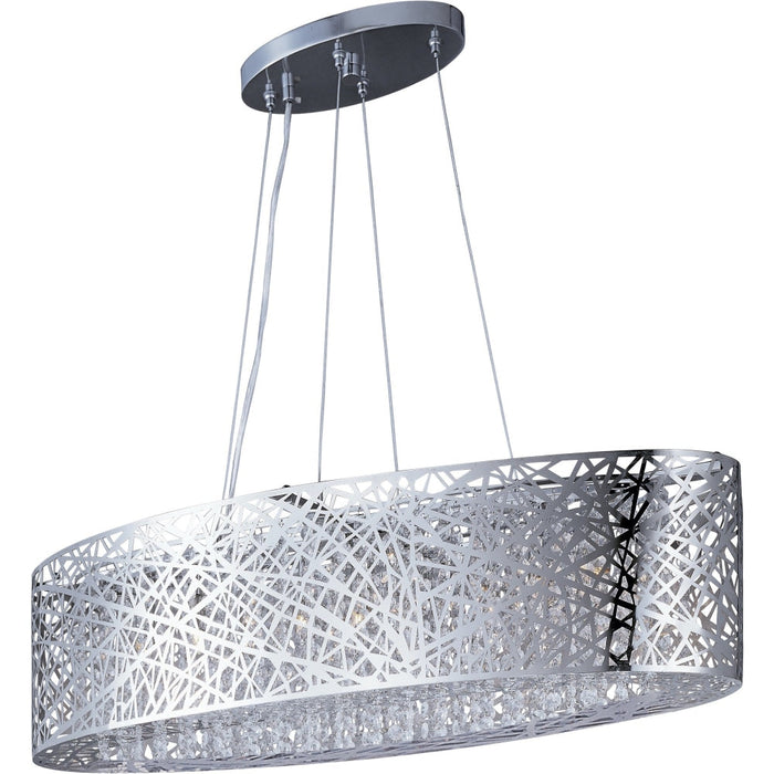 Inca Polished Chrome Linear Pendant - Pendants