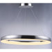 Innertube Satin Nickel LED Single Pendant - Pendants