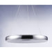 Innertube Satin Nickel LED Single Pendant - Pendants