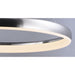 Innertube Satin Nickel LED Single Pendant - Pendants