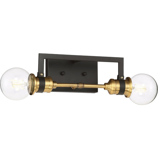 Intention Warm Brass Black Wall Sconce - Wall Sconce