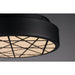 Intersect Black LED Flush Mount - Flushmounts