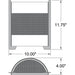 Iron Bronze LED Wall Sconce - Wall Sconces