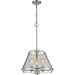 Iuka Brushed Nickel Pendant | theLightShop