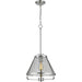 Iuka Brushed Nickel Pendant | theLightShop