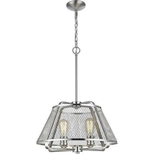 Iuka Brushed Nickel Pendant | theLightShop
