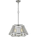 Iuka Brushed Nickel Pendant | theLightShop
