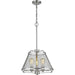 Iuka Brushed Nickel Pendant | theLightShop