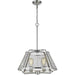 Iuka Brushed Nickel Pendant | theLightShop