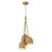 Jace Soft Gold 3 Light LED Pendant Crystorama JAC-10507-SG