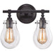 Jaelyn Oil Rubbed Bronze Vanity Light - Bath & Vanity