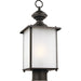 Jamestowne Antique Bronze LED Outdoor Post Lantern - Outdoor Post Lantern