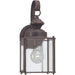 Jamestowne Antique Bronze Outdoor Wall Lantern - Outdoor Wall Sconce