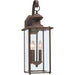 Jamestowne Antique Bronze Outdoor Wall Lantern - Outdoor Wall Sconce
