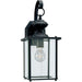 Jamestowne Black Outdoor Wall Lantern - Outdoor Wall Sconce
