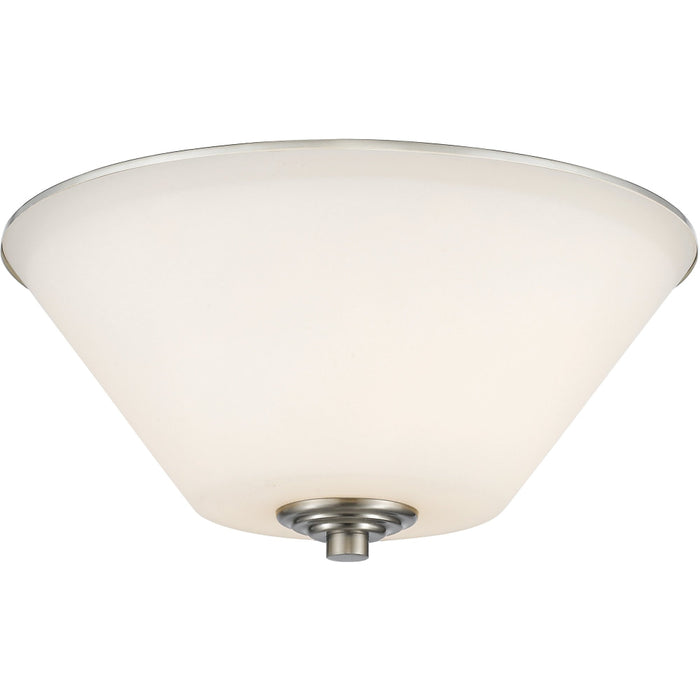 Jarra Brushed Nickel Flushmount | theLightShop