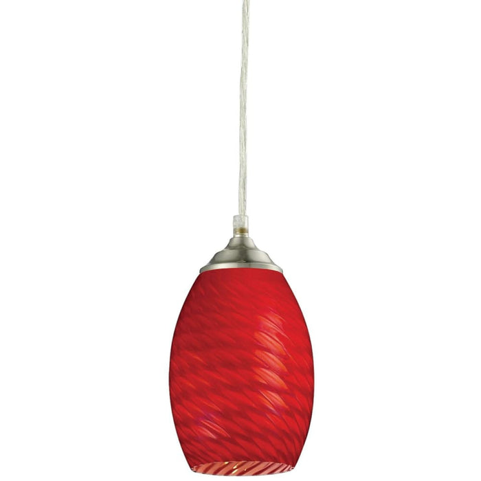 Jazz Brushed Nickel Mini-Pendant | theLightShop