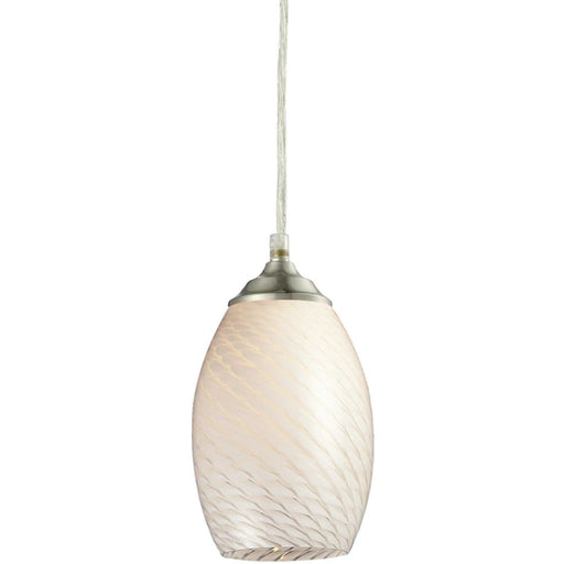 Jazz Brushed Nickel Mini-Pendant | theLightShop