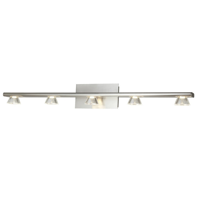 Jet Brushed Nickel Light LED Vanity Bath - Vanity Bath