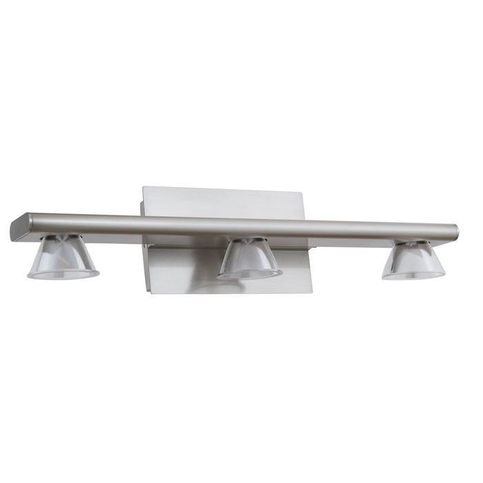 Jet Brushed Nickel Light LED Vanity Bath - Vanity Bath