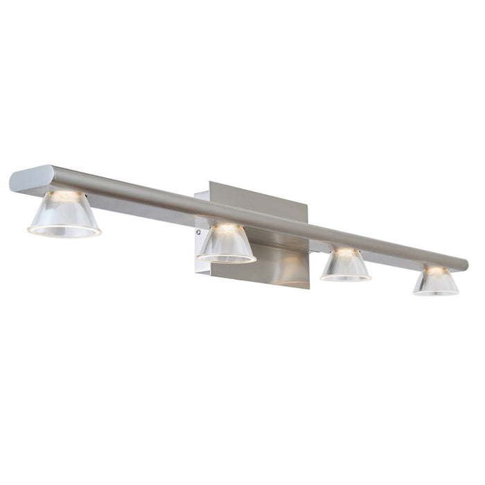Jet Brushed Nickel Light LED Vanity Bath - Vanity Bath