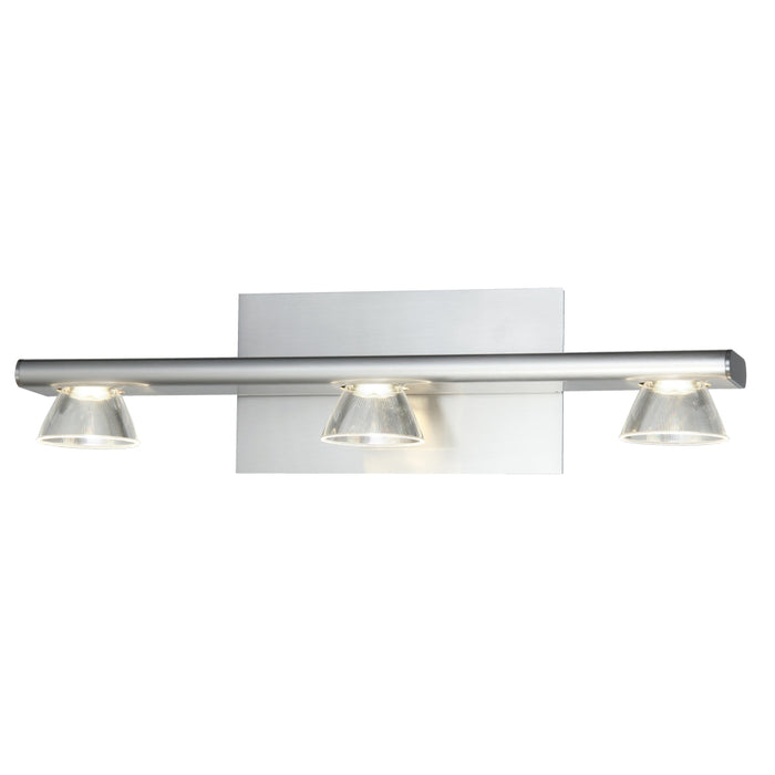 Jet Brushed Nickel Light LED Vanity Bath - Vanity Bath