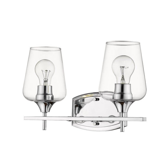 Joliet Chrome 2 Light Vanity | theLightShop