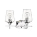 Joliet Chrome 2 Light Vanity | theLightShop