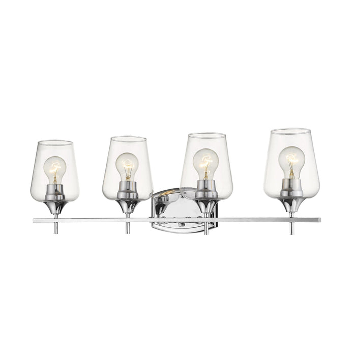 Joliet Chrome 4 Light Vanity | theLightShop