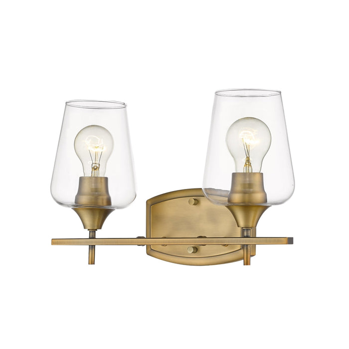 Joliet Olde Brass 2 Light Vanity | theLightShop