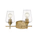 Joliet Olde Brass 2 Light Vanity | theLightShop