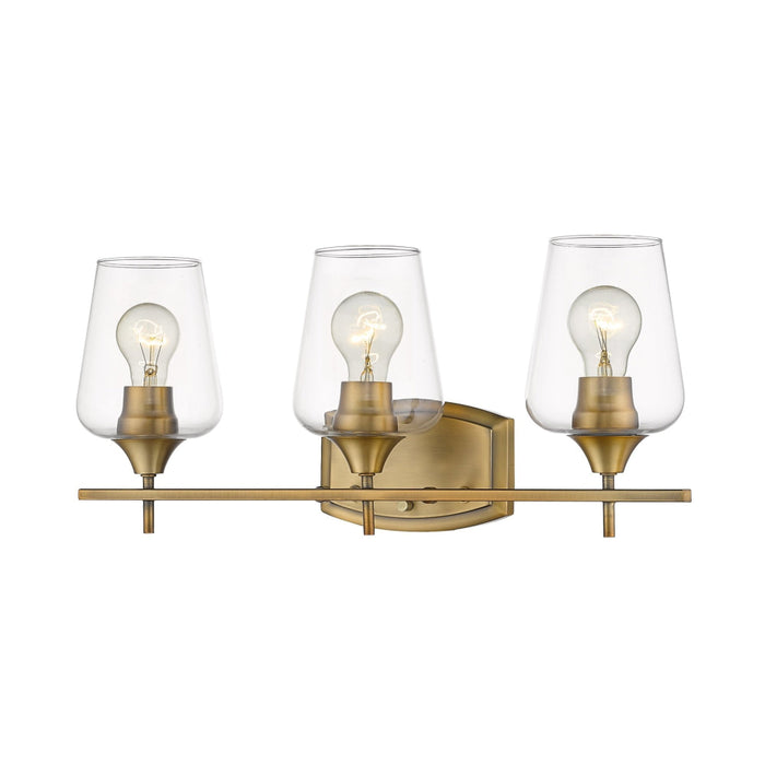 Joliet Olde Brass 3 Light Vanity | theLightShop