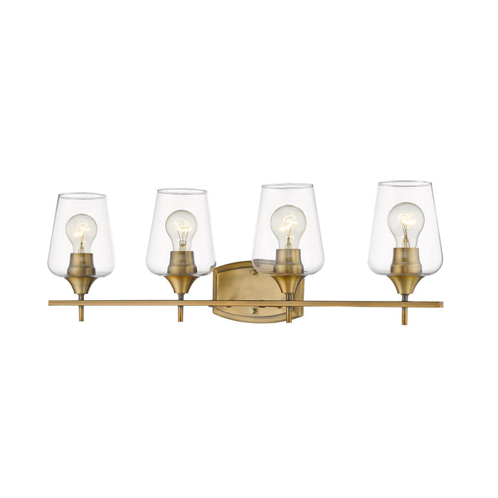 Joliet Olde Brass 4 Light Vanity | theLightShop