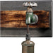 Jonas Multi-Tone Weathered Vanity Light - Bath & Vanity