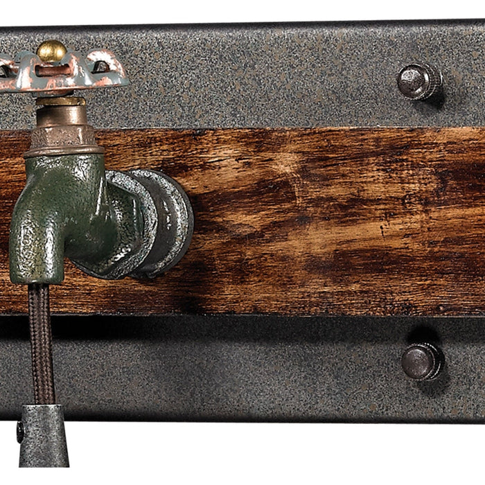 Jonas Multi-Tone Weathered Vanity Light - Bath & Vanity