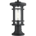 Jordan Black Outdoor Pier Mounted Fixture | theLightShop