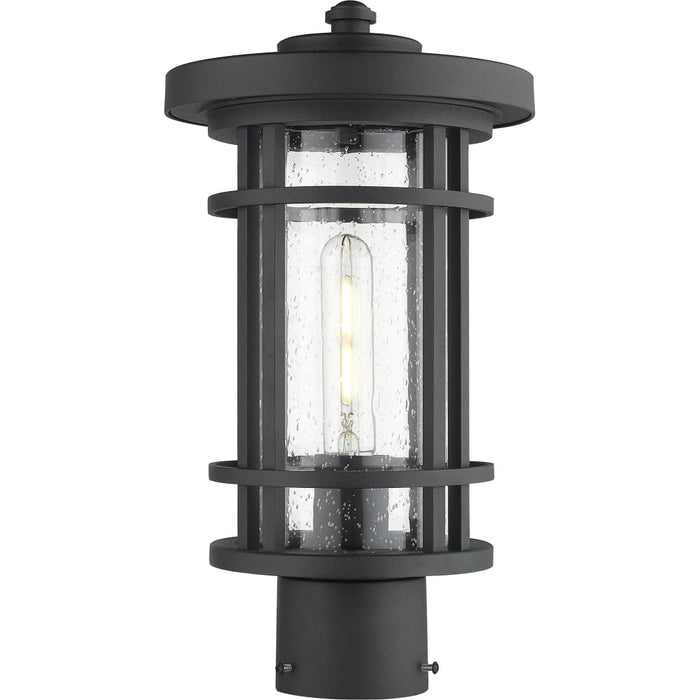 Jordan Black Outdoor Post Mount Fixture | theLightShop