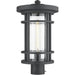 Jordan Black Outdoor Post Mount Fixture | theLightShop