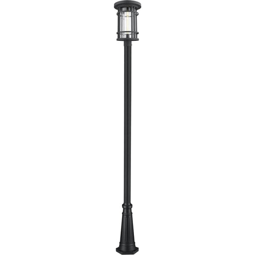 Jordan Black Outdoor Post Mounted Fixture | theLightShop