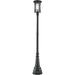 Jordan Black Outdoor Post Mounted Fixture | theLightShop