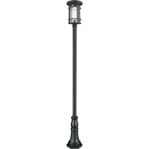 Jordan Black Outdoor Post Mounted Fixture | theLightShop