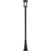 Jordan Black Outdoor Post Mounted Fixture | theLightShop